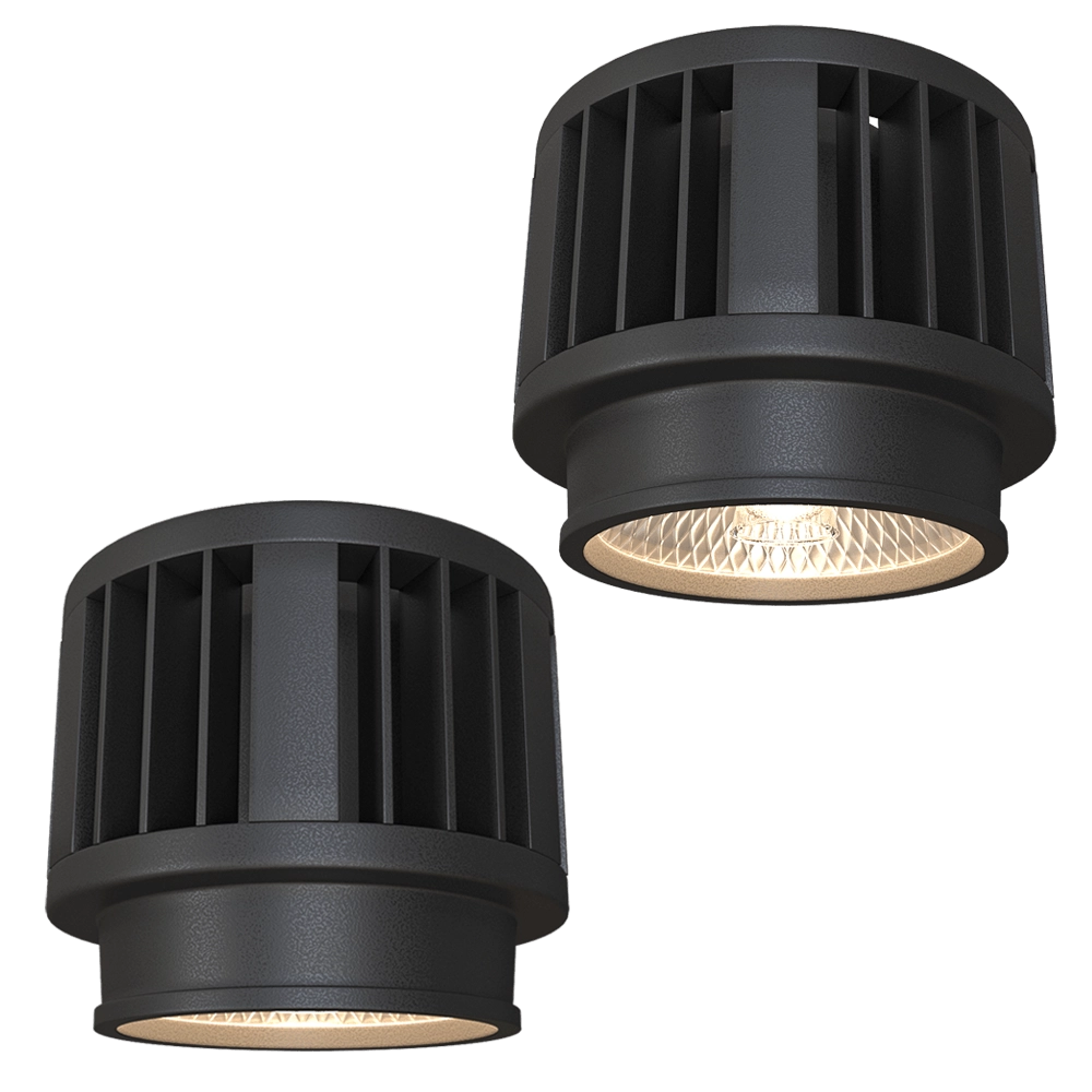 DENKIRS - LED module with TRIAC control and driver DK3070-BK 3D Model