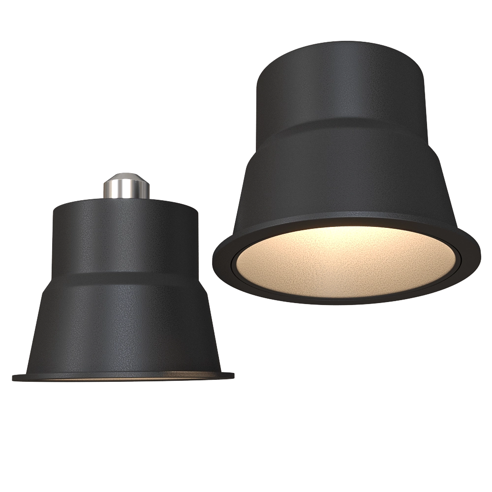 DENKIRS - Recessed spotlight DK4400-BK 3D Model