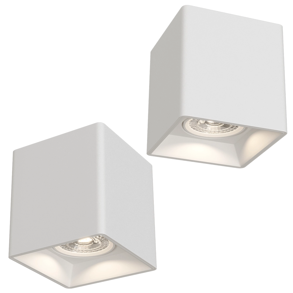 DENKIRS - Spot overhead lamp DK3030-WH 3D Model