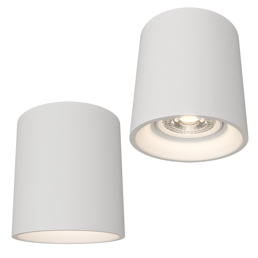 DENKIRS - Spot overhead lamp DK3040-WH 3D Model