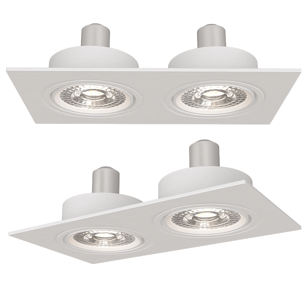 DENKIRS - Spot recessed luminaire DK3022-WH 3D Model