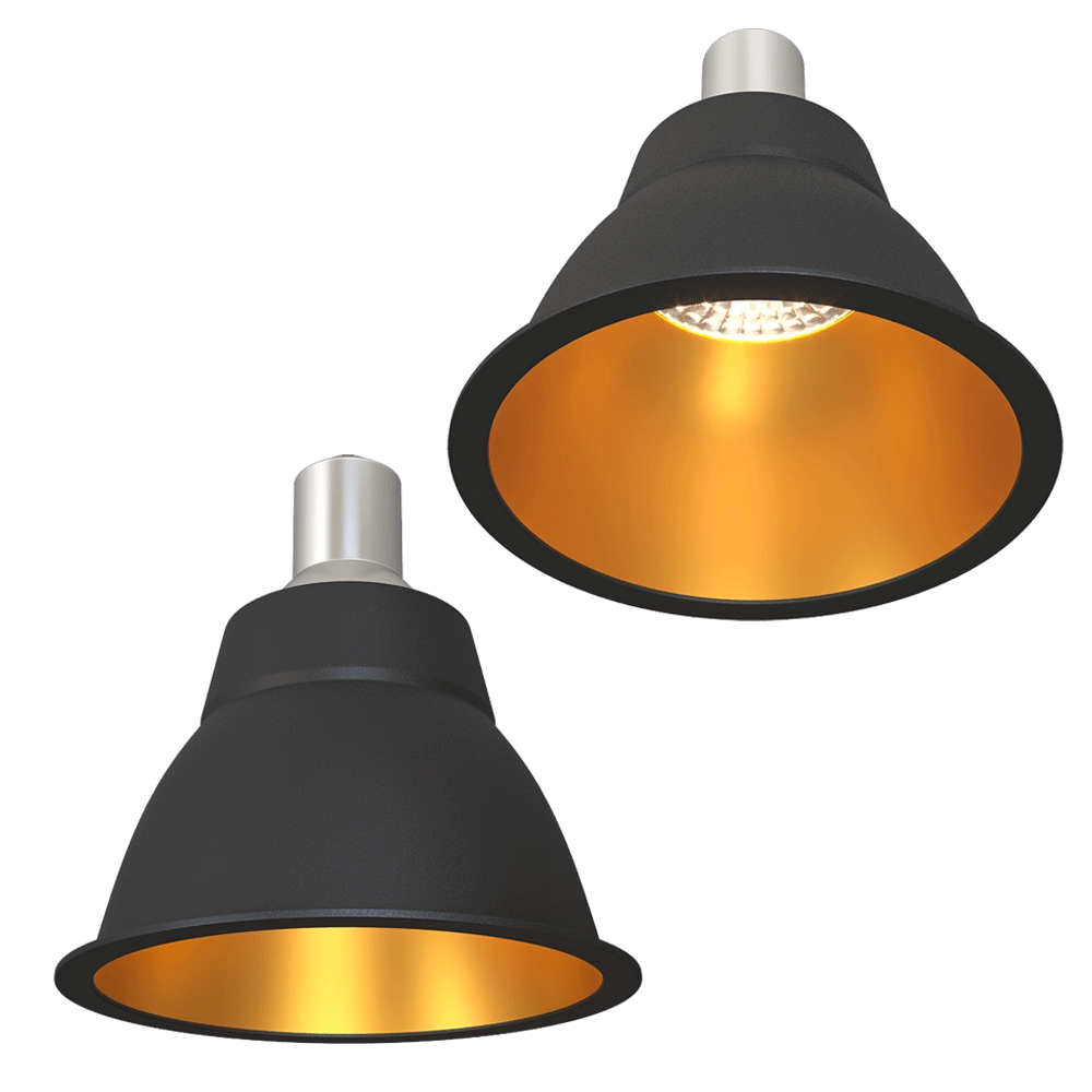 DENKIRS - Spot recessed luminaire DK3026-BG 3D Model