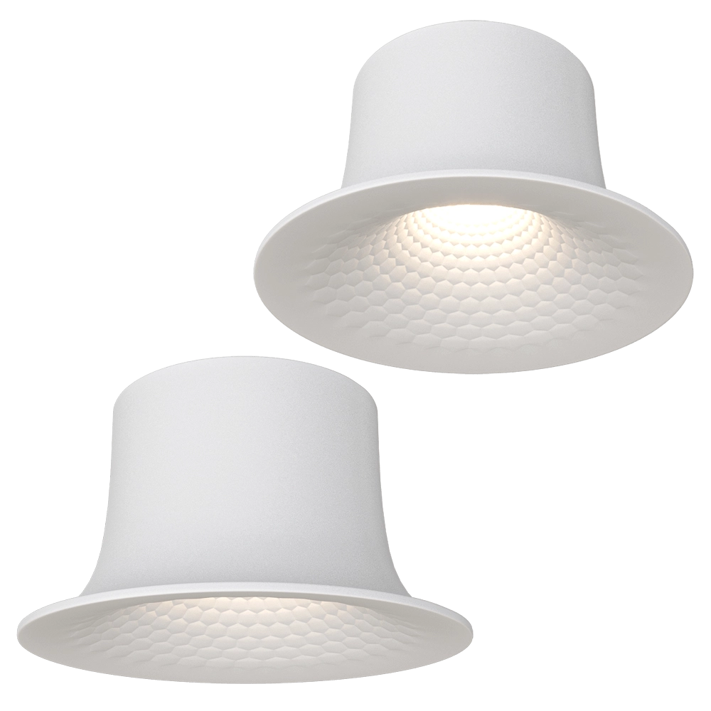 DENKIRS - Spot recessed luminaire DK3045-WH 3D Model