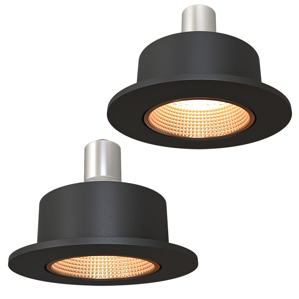 DENKIRS - Spot recessed luminaire DK3061-BBR 3D Model