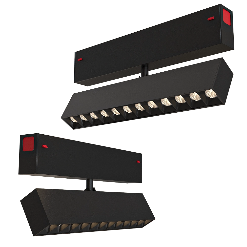 DENKIRS - Track light DK8006-BK 3D Model