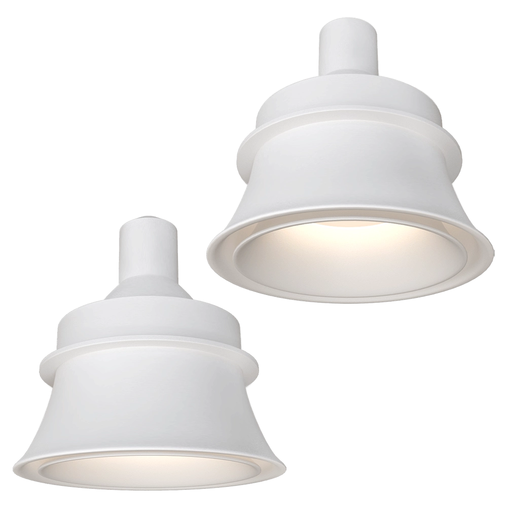 DENKIRS - Waterproof luminaire DK2403-WH 3D Model