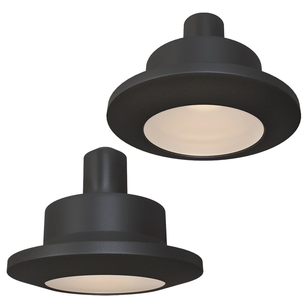 DENKIRS - Waterproof luminaire DK3016-BK 3D Model
