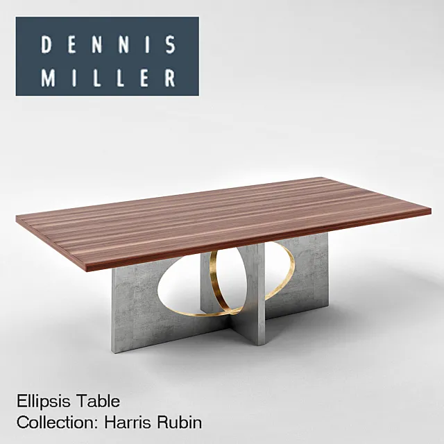 Dennis Miller ElipsisTable 3DModel