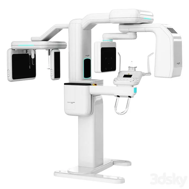 Dental tomograph Genoray Papaya 3D 3D Model
