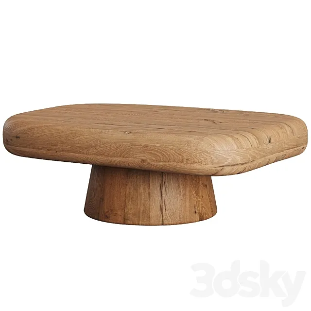 Derrico Acacia Wood Coffee Table Free Download