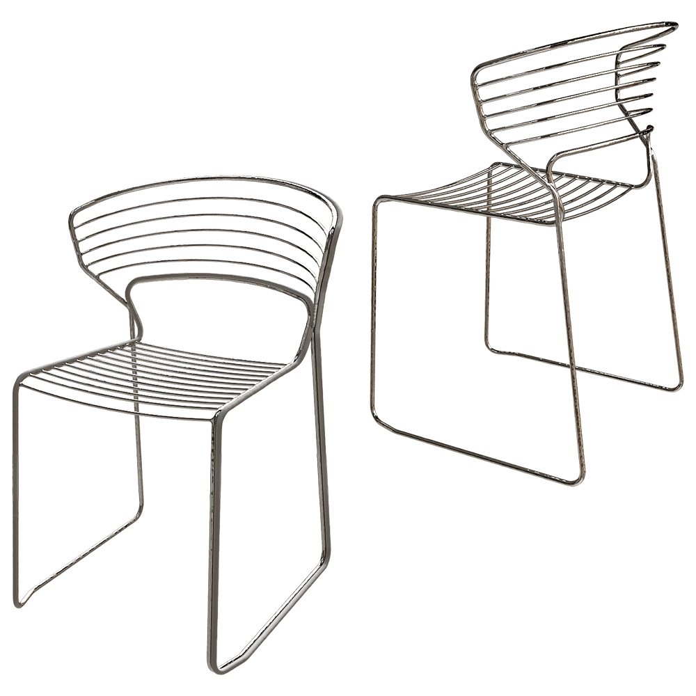 Desalto - Chair Koki Wire 3D Model