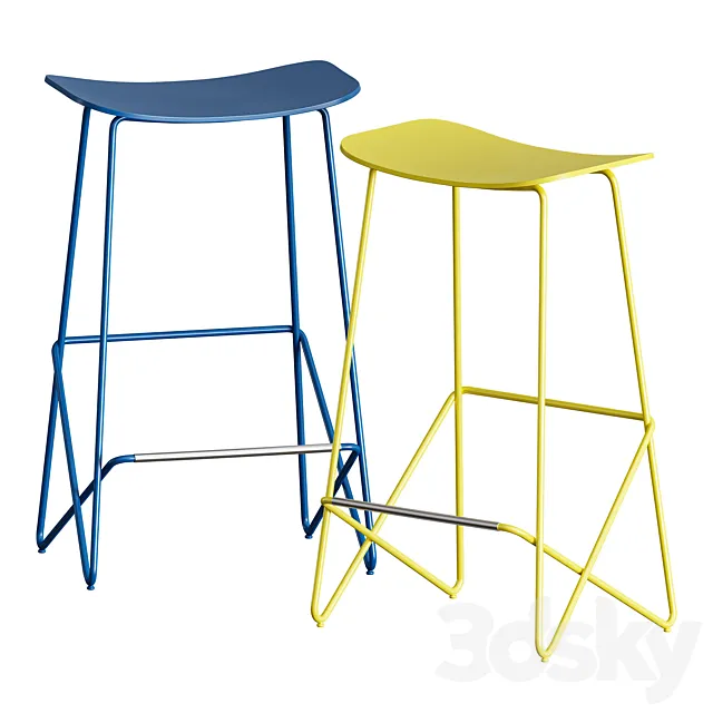 Desalto ENDLESS Stool 3D Model
