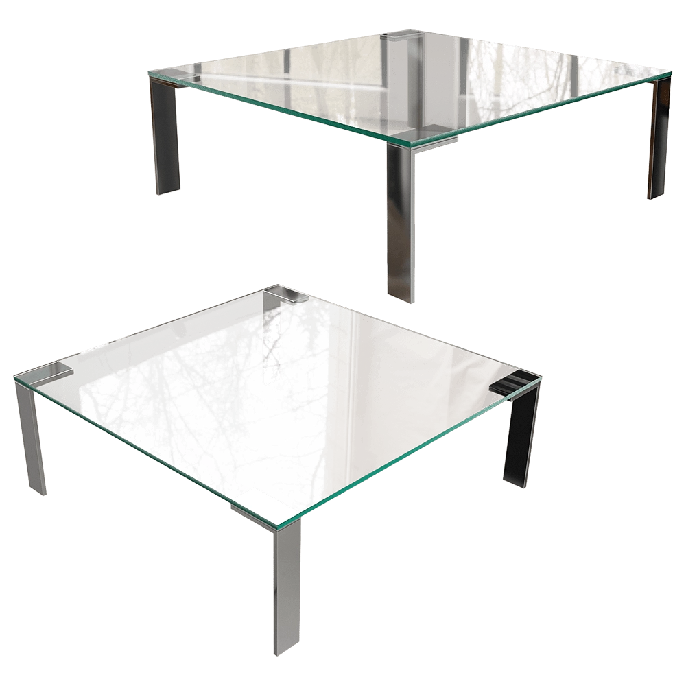 Desalto - Glass table Liko 3D Model