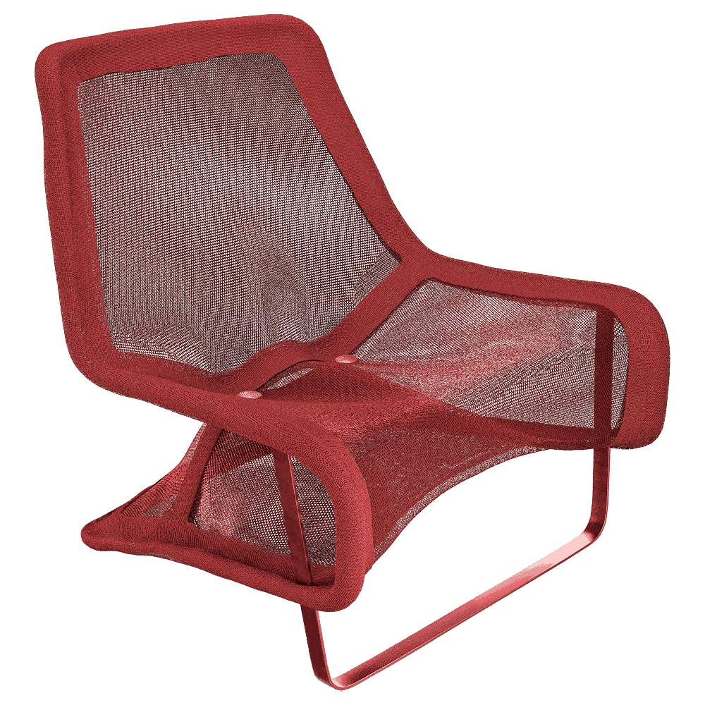Desalto - Lounge chair Aria 3D Model