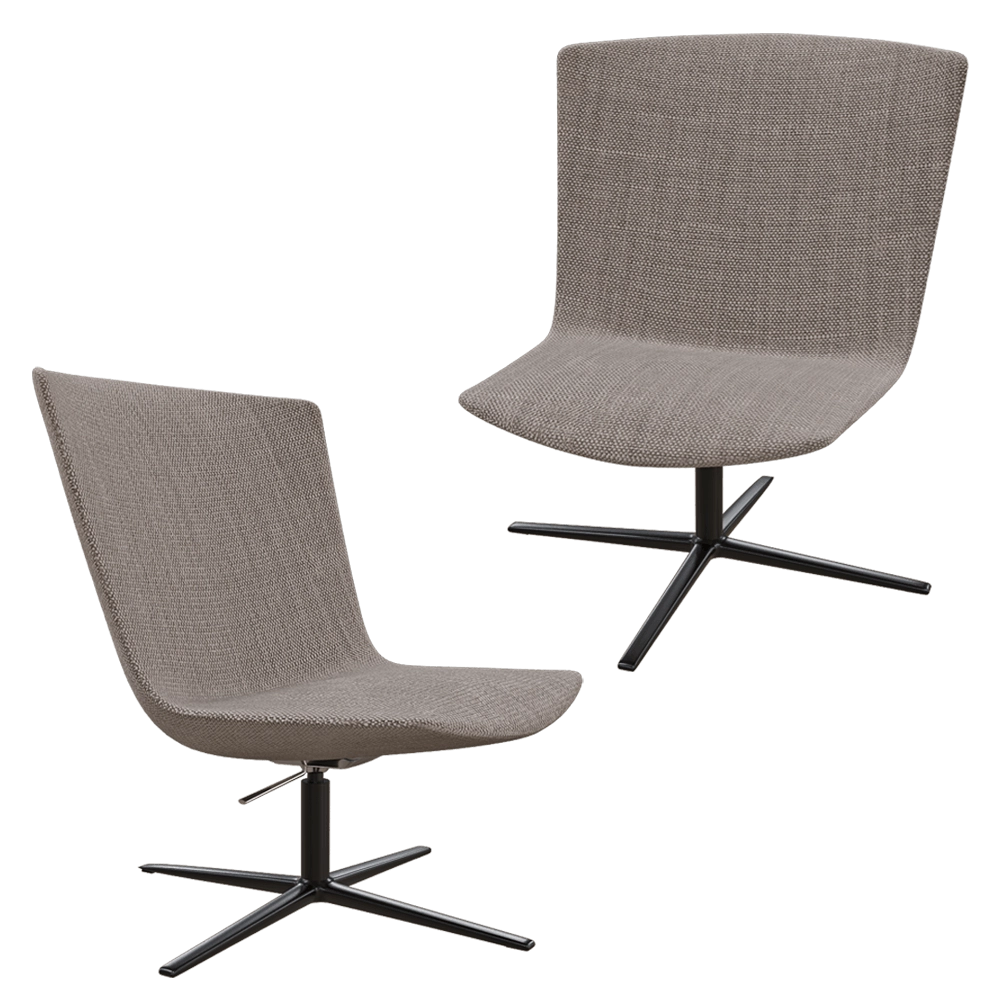 Desalto - Lounge chair Calum 3D Model