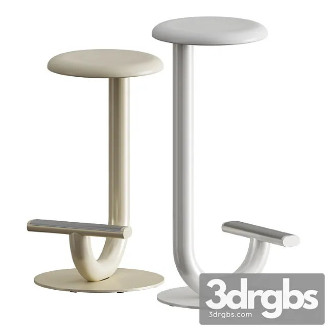 Desalto Strong Stool 3D Model Free