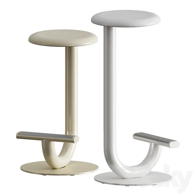 Desalto STRONG Stool 3DModel
