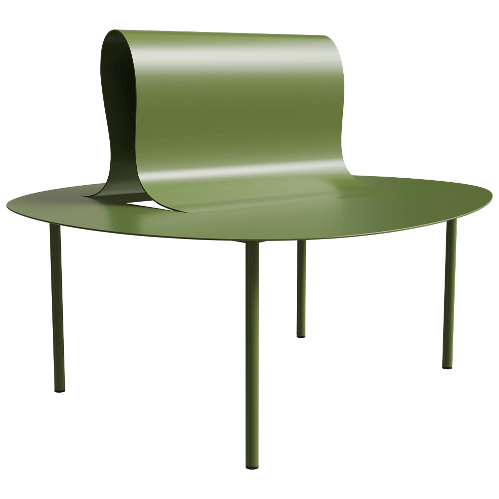 Desalto - Table Softer than Steel 98 3D Model