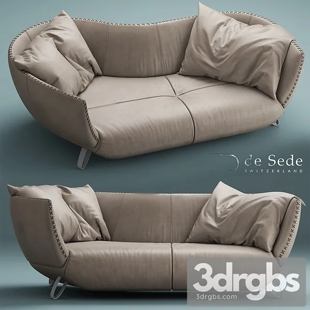 Desede DS Tivan Sofa 01 3D Model Free