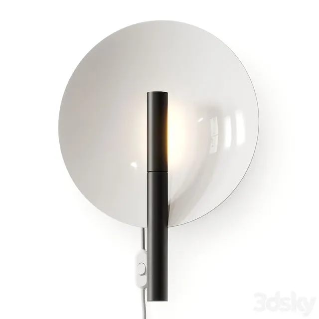Design For The People Furiko Wall Lamp 3D Model