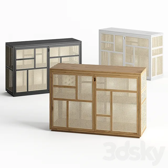 Design House Stockholm Air Sideboard 3D Model