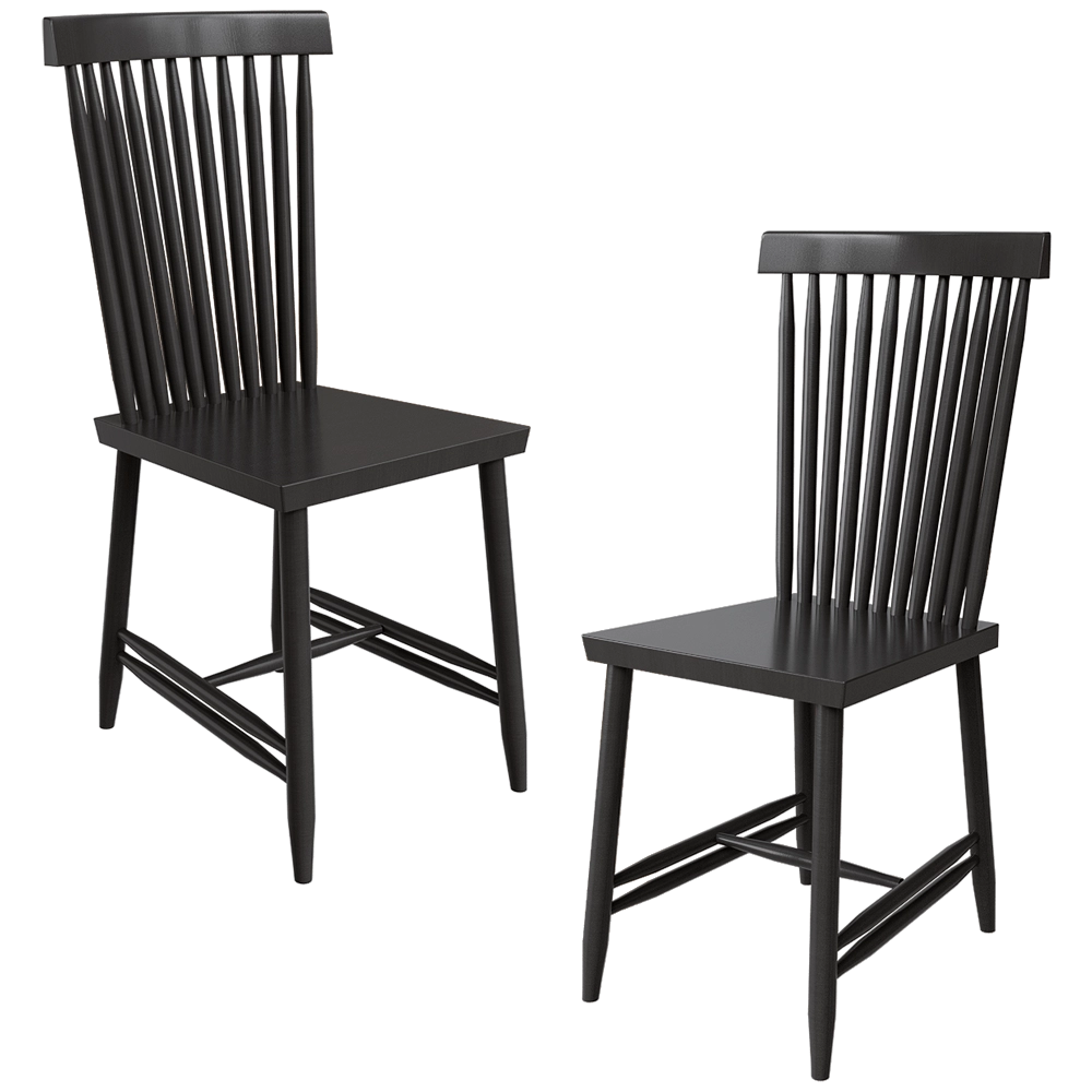 Design House Stockholm - Chair Family 3D Model