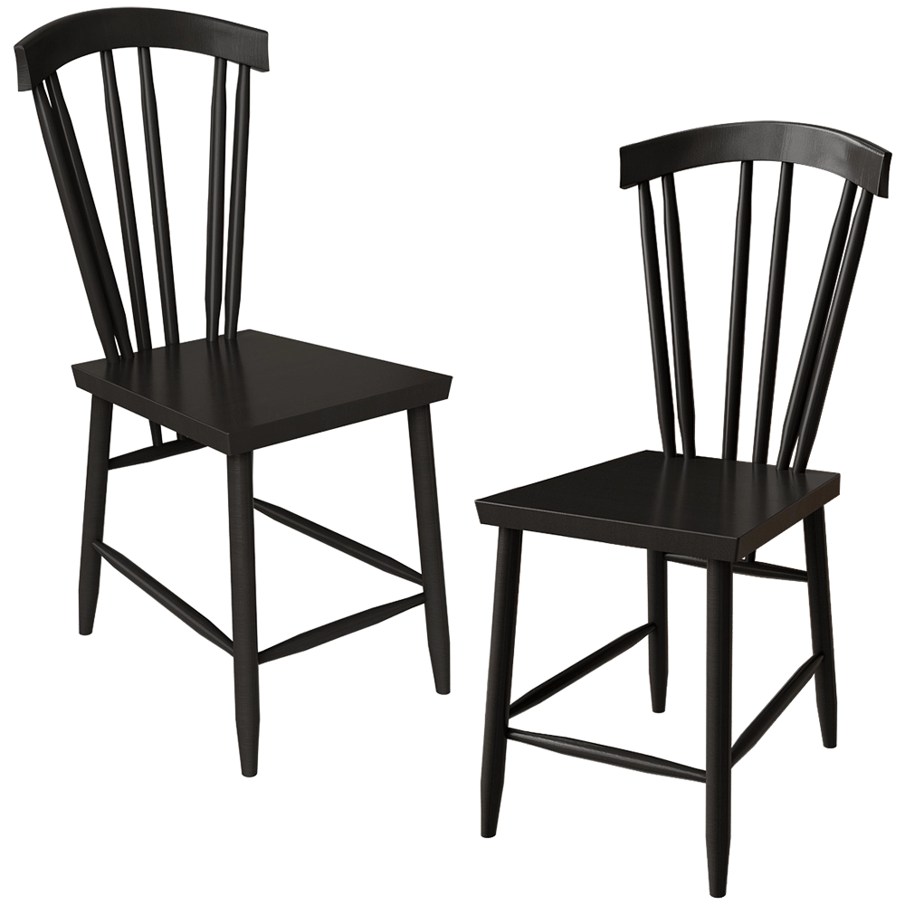 Design House Stockholm - Chair Family 3D Model