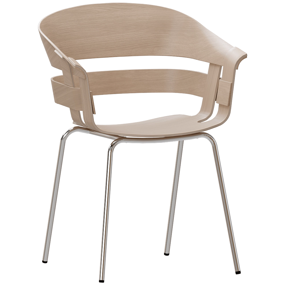 Design House Stockholm - Chair Wick Metal Legs 3D Model