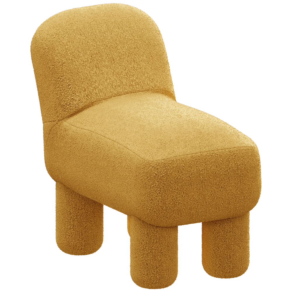 Design House Stockholm - Pouf Lulu 3D Model