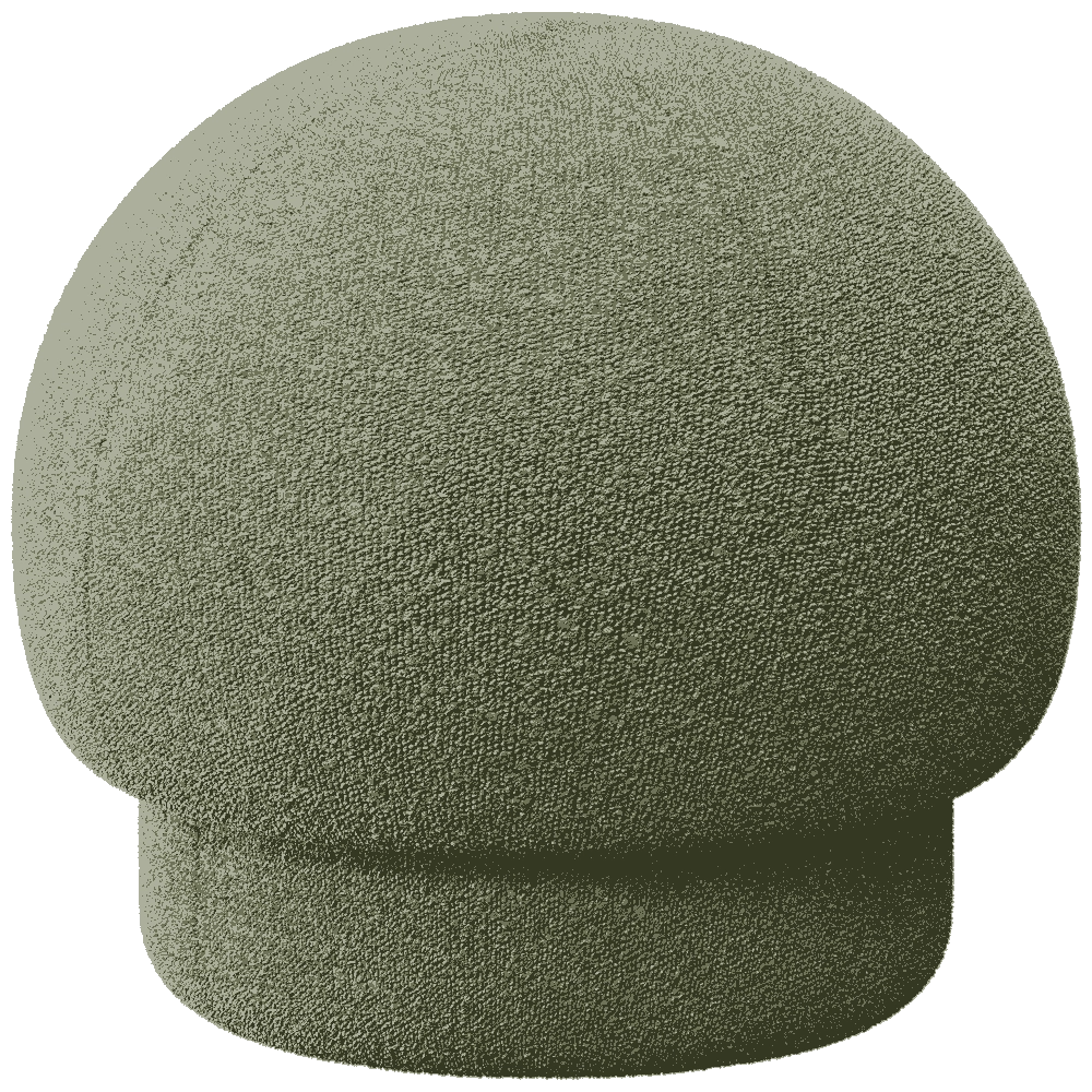 Design House Stockholm - Pouf Uno 3D Model