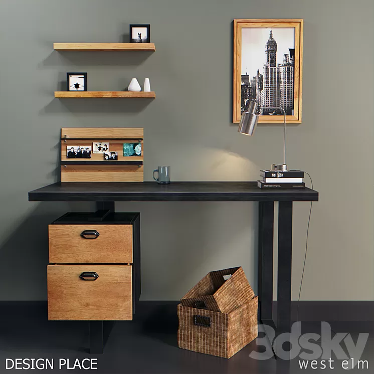 Design Place \/ Table 3D Model