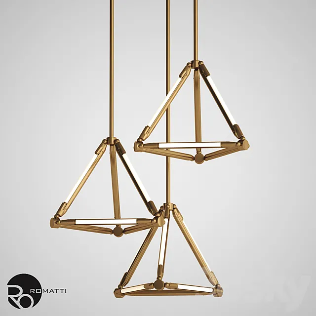 Designer lamp G2070 Romatti 3DModel