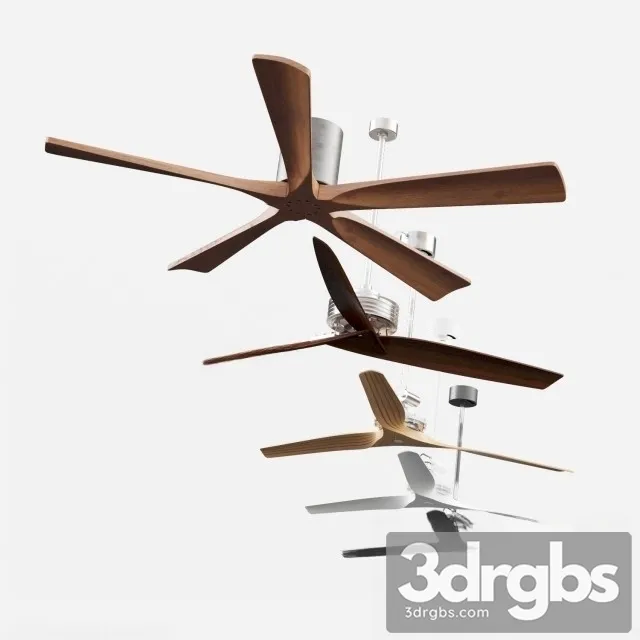 Designer Ventilator Fans 3D Model Download