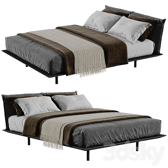 Desiree Platz Bed 183 cm 3DModel