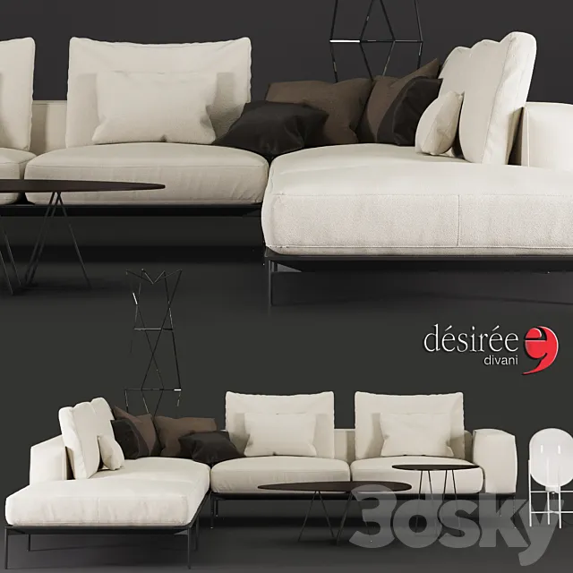 Desiree Savoye Sofa 3DModel