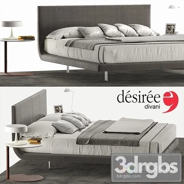 Desiree Tuliss Bed 2 3D Model Free