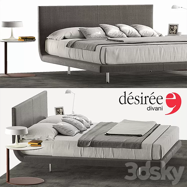 Desiree Tuliss Bed 3D Model