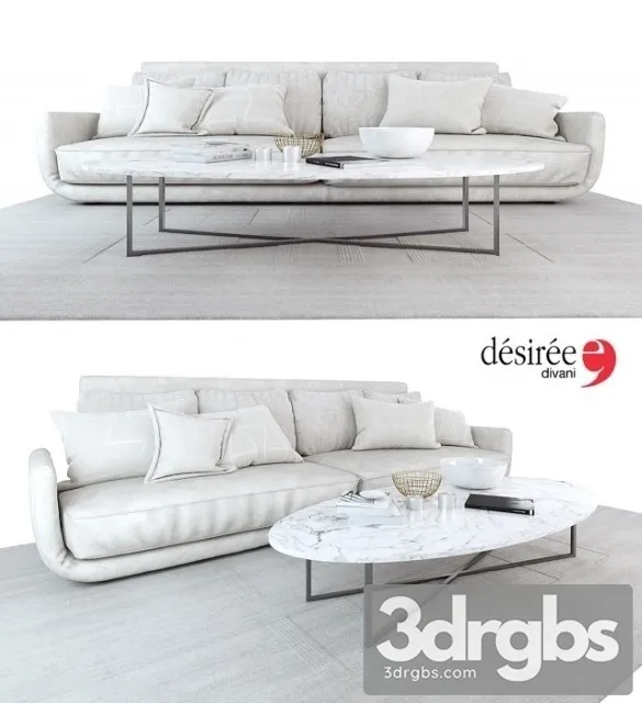 Desiree Tuliss Sofa 3D Model Free