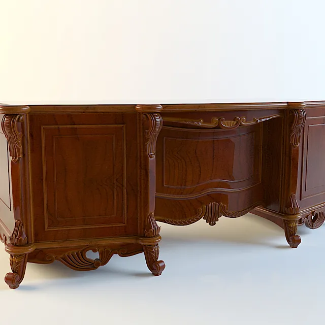 Desk factory Carpenter 3D Model