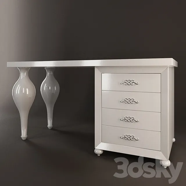 Desk Fratelli Barri FB.WD.PL.105 3D Model