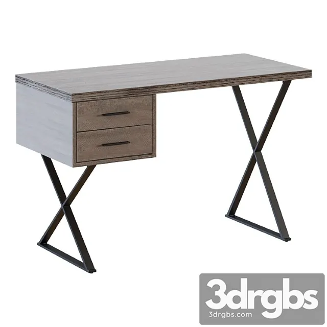Desk Hemingway 3D Model Free