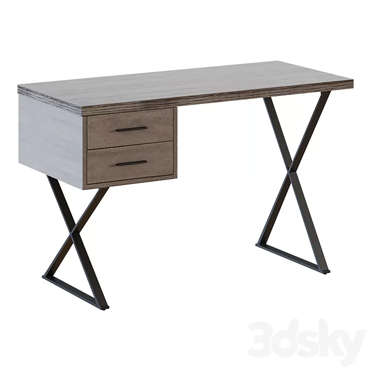 Desk Hemingway 3D Model Free