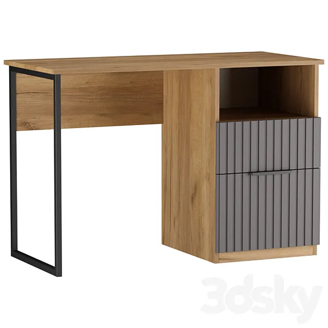 Desk Hilton 3D Model
