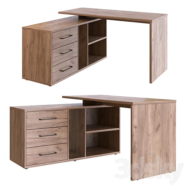 Desk HOFF Vita 3D Model