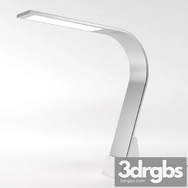 Desk lamp with iphone charger 3D Model Free