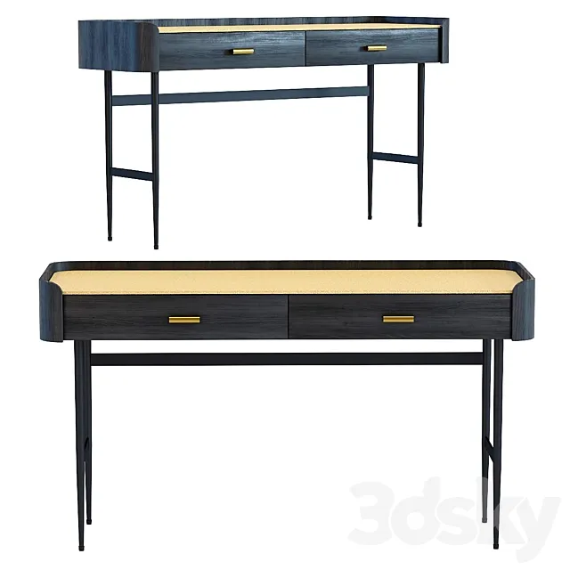 Desk Milano 140 3D Model