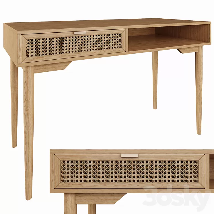 Desk Scoubi La Redoute 3D Model Free