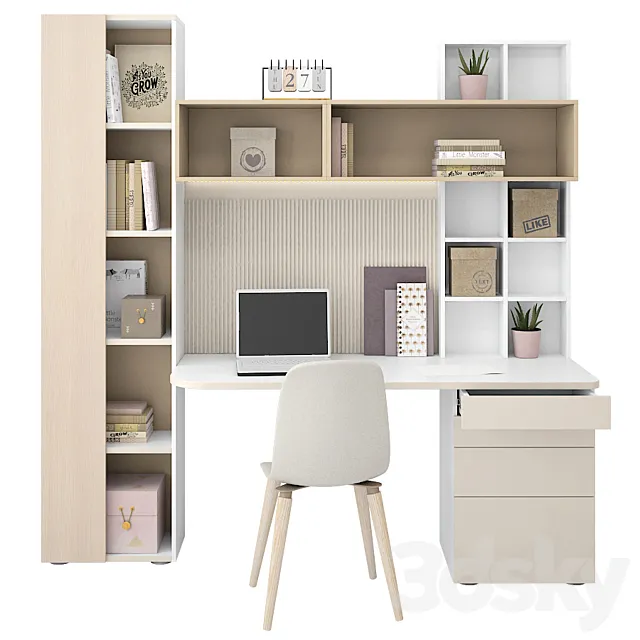 Desktop 01 3D Model