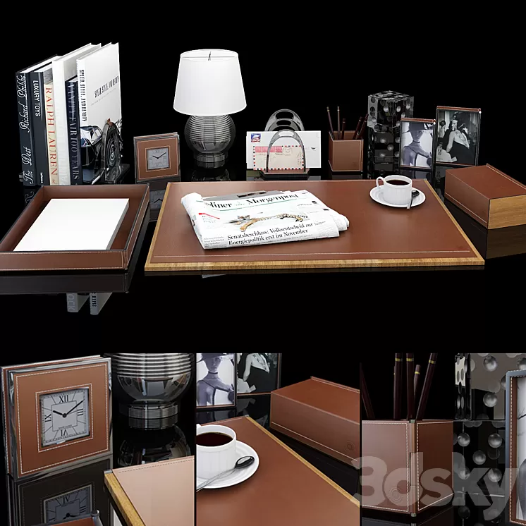 Desktop Accessories Ralph Lauren 3D Model