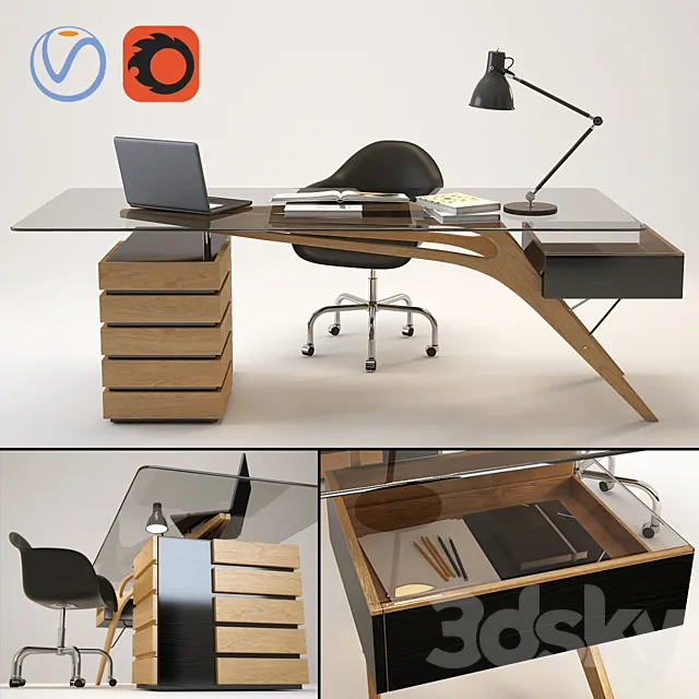 Desktop CAVOUR 3D Model